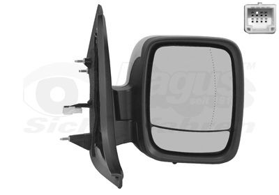 Наружное зеркало VAN WEZEL 3891818 для FIAT TALENTO