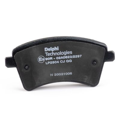 BREMSBELAGSATZ SCHEIBENBREMSE DELPHI LP2504 37