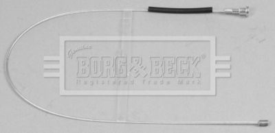 Тросик, cтояночный тормоз BORG & BECK BKB2321 для OPEL TIGRA