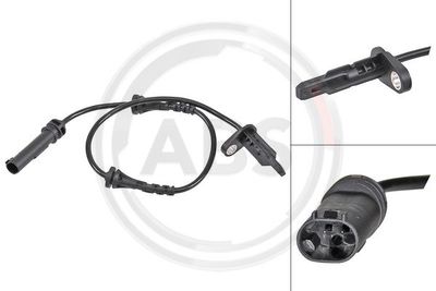 Czujnik, prędkość obrotowa koła A.B.S. 32038