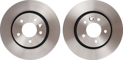 Brake disc Voor Links/Rechts past: LAND ROVER DISCOVERY III, DISCOVERY IV, RANGE ROVER SPORT I 2.7D-5.0 07.04-12.18