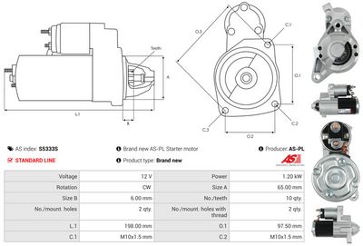STARTER AS-PL S5333S 4