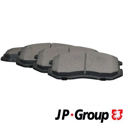 Комплект тормозных колодок, дисковый тормоз JP GROUP 3963700310 для MITSUBISHI MIRAGE