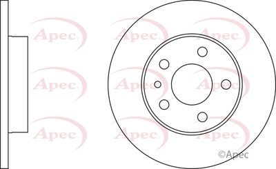 Brake Disc APEC DSK254