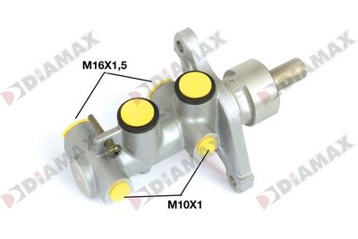 Главный тормозной цилиндр DIAMAX N04582 для HYUNDAI ATOS