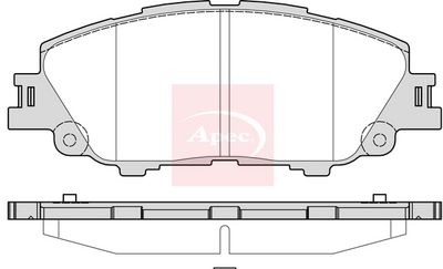 APEC Brake Pad Set, disc brake PAD2385