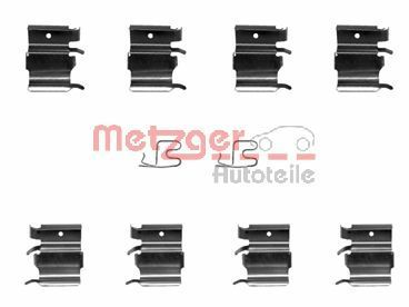Комплектующие, колодки дискового тормоза METZGER 109-1244 для MAZDA RX-8