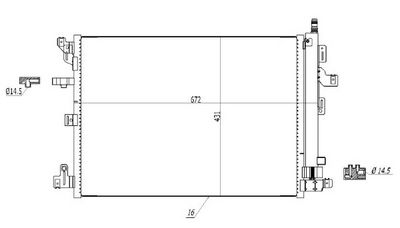 KONDENSATOR KLIMAANLAGE