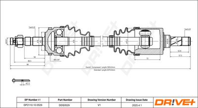 ANTRIEBSWELLE DR!VE+ DP2110100529