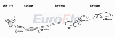 Układ wydechowy EUROFLO RNLAG163001C