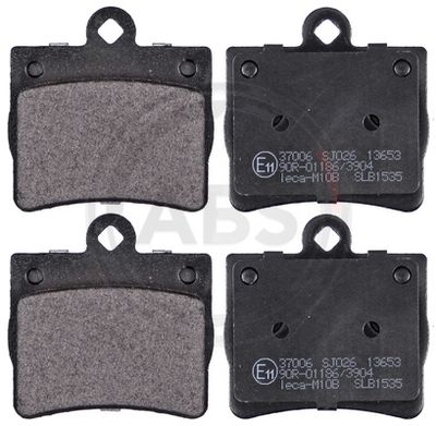 A.B.S. 37006 Тормозные колодки и сигнализаторы  для MERCEDES-BENZ C-CLASS (W202) C 200 D (202.122)