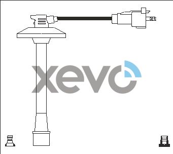 Комплект проводов зажигания ELTA AUTOMOTIVE XHT4064 для TOYOTA RAV 4