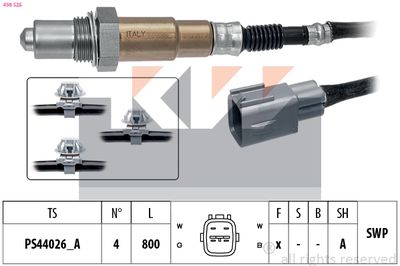 SONDA LAMBDA KW 498525