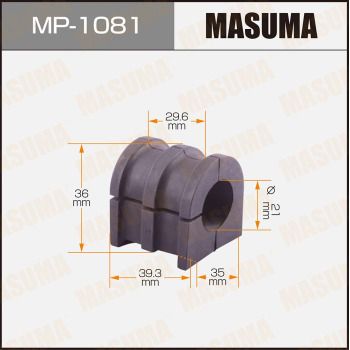 Втулка, стабилизатор MASUMA MP-1081 для NISSAN NOTE