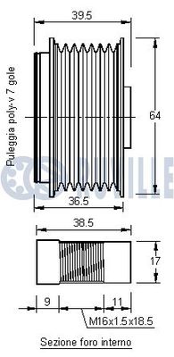 SISTEM ROATA LIBERA GENERATOR RUVILLE 541204 1