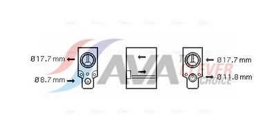 SUPAPA EXPANSIUNE CLIMA AVA Clever Choice RT1488