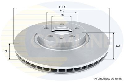 DISC FRANA COMLINE ADC2614V