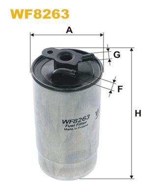 WIX FILTERS WF8263 Топливный фильтр  для BMW X5 (Бмв X5)