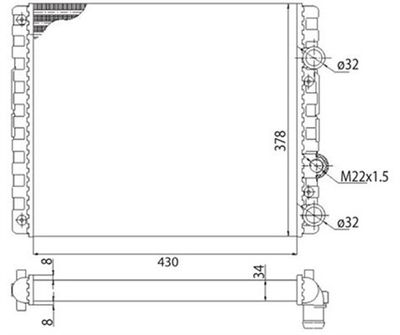MAGNETI MARELLI 350213778003 Крышка радиатора  для SEAT AROSA (Сеат Ароса)