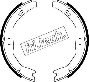 Zestaw szczęk hamulcowych, hamulec postojowy FRI.TECH. 1052.132
