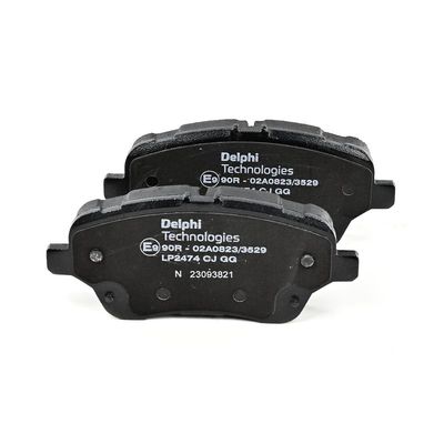 BREMSBELAGSATZ SCHEIBENBREMSE DELPHI LP2474 27