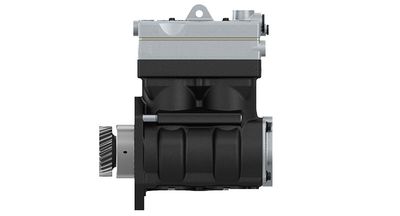 Compressor, capaciteit 636cm³, aantal cilinders: 2, type koeling: air, met aandrijfschijf (nieuw, nieuw)