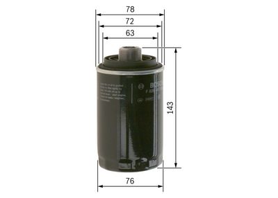 FILTRU ULEI BOSCH F026407080 0