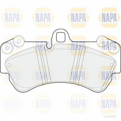 Brake Pad Set NAPA PBP7575