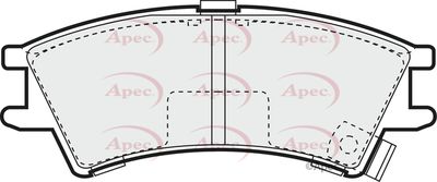 Brake Pad Set APEC PAD1017