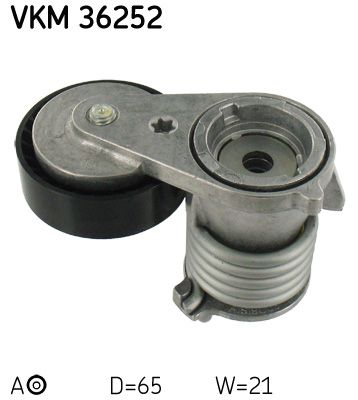 Belt Tensioner, V-ribbed belt VKM 36252