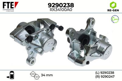спирачен апарат FTE 9290238