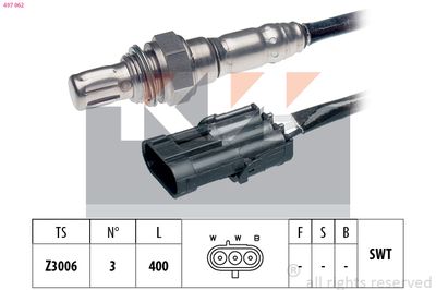 Sonda lambda KW 497 062