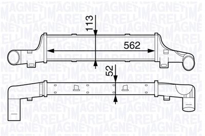 MAGNETI MARELLI Ladeluftkühler