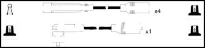 Комплект проводов зажигания LEMARK HOES1206 для VW CORRADO