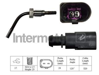 Sensor, exhaust gas temperature Intermotor 27147