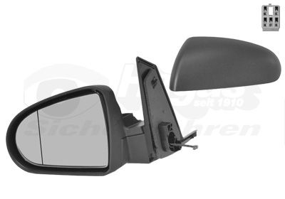 VAN WEZEL 3235807 Наружное зеркало  для MITSUBISHI COLT VI (Z3_A, Z2_A) 1.3 LPG
