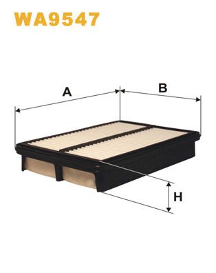Air Filter WIX FILTERS WA9547