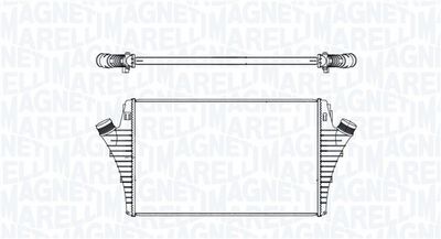интеркулер (охладител за въздуха на турбината) MAGNETI MARELLI 351319206320