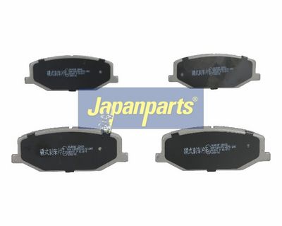 JAPANPARTS Stabdžių trinkelių rinkinys, diskinis stabdys