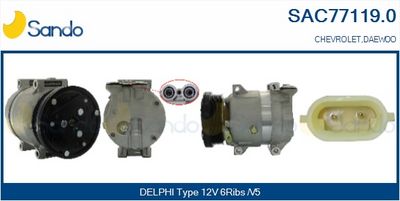 Compressore, climatizzatore SANDO SAC77119.0