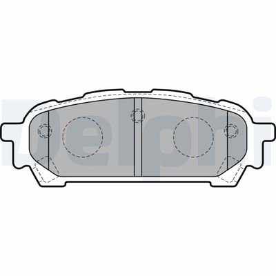 Brake Pad Set, disc brake LP1822