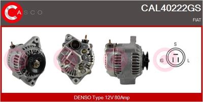 Генератор CASCO CAL40222GS для FIAT CINQUECENTO