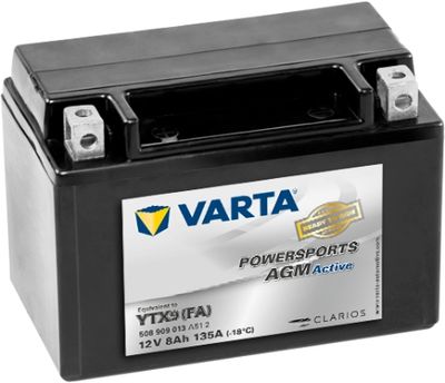 Стартерная аккумуляторная батарея VARTA 508909013A512 для SUZUKI GSR