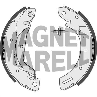 Тормозные колодки MAGNETI MARELLI 360219198358 для FORD MAVERICK