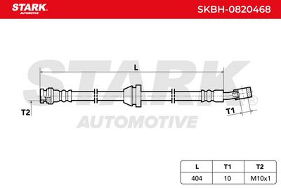 спирачен маркуч STARK SKBH-0820468