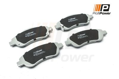 stabdžių trinkelių rinkinys, diskinis stabdys 1B1182 ProfiPower