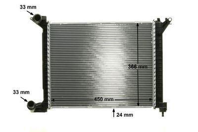 RADIATOR RACIRE MOTOR MAHLE CR532000P 9