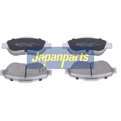 JAPANPARTS Stabdžių trinkelių rinkinys, diskinis stabdys