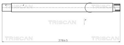 Wąż hydrauliczny, system kierowania TRISCAN 851611008