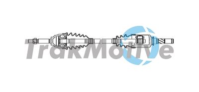Приводной вал TrakMotive 30-1895 для RENAULT ZOE
